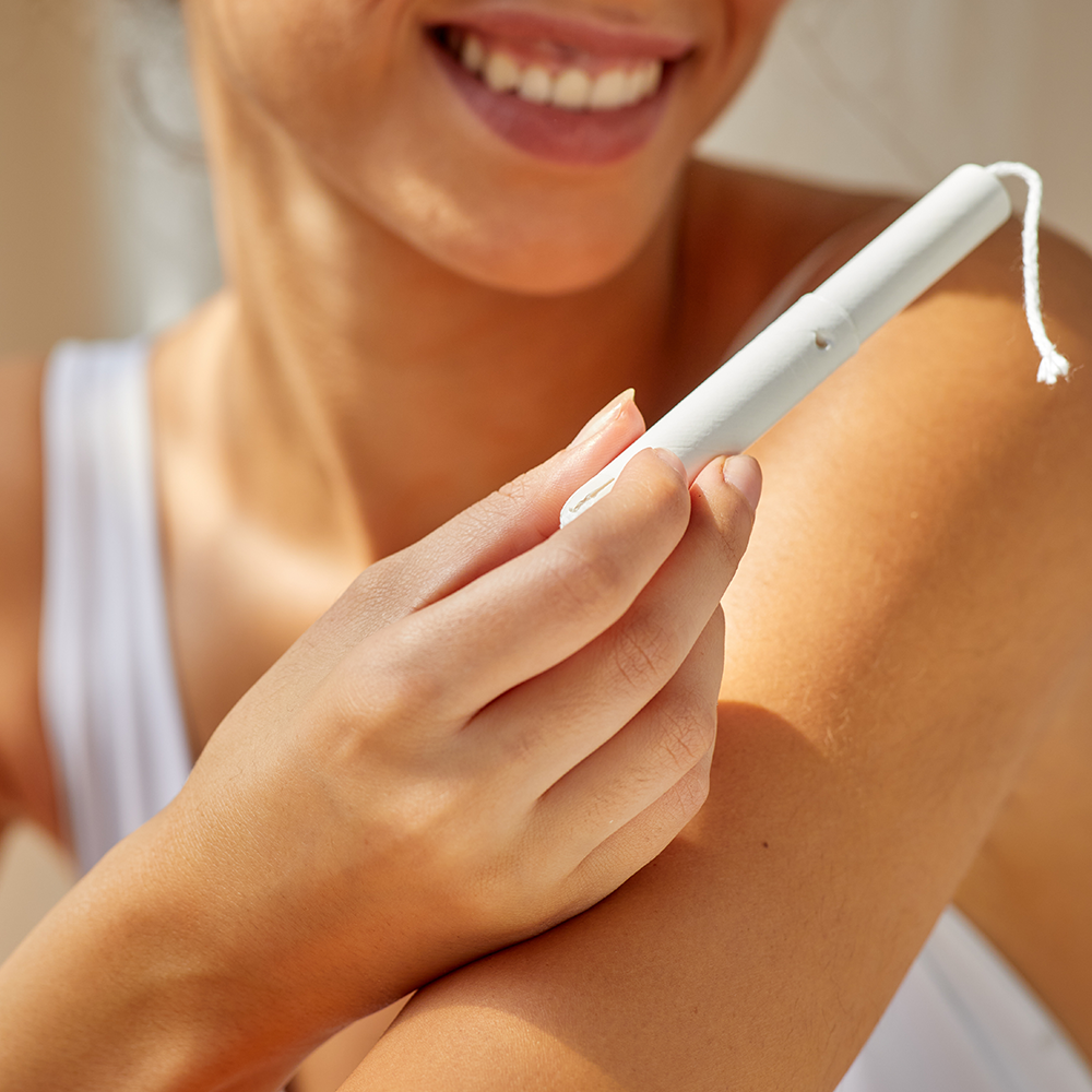 Organic Cotton Cardboard Applicator Tampons