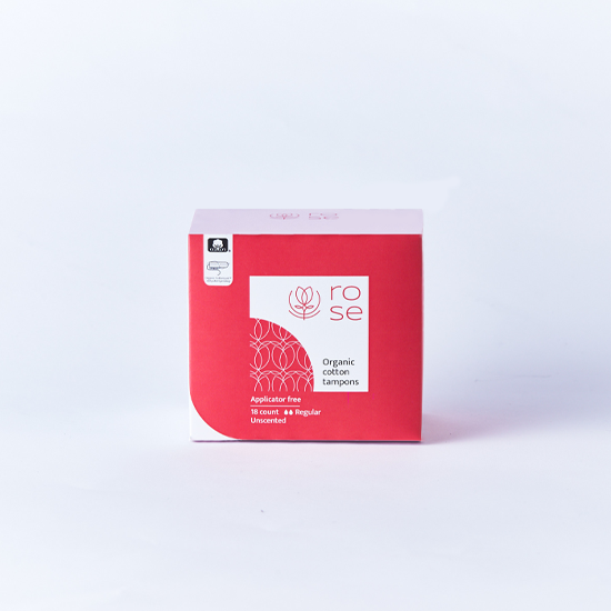 Organic Cotton Applicator Free Tampons